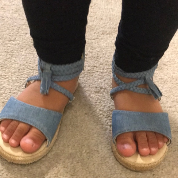 2/$13 Blue sandals - Picture 6 of 6